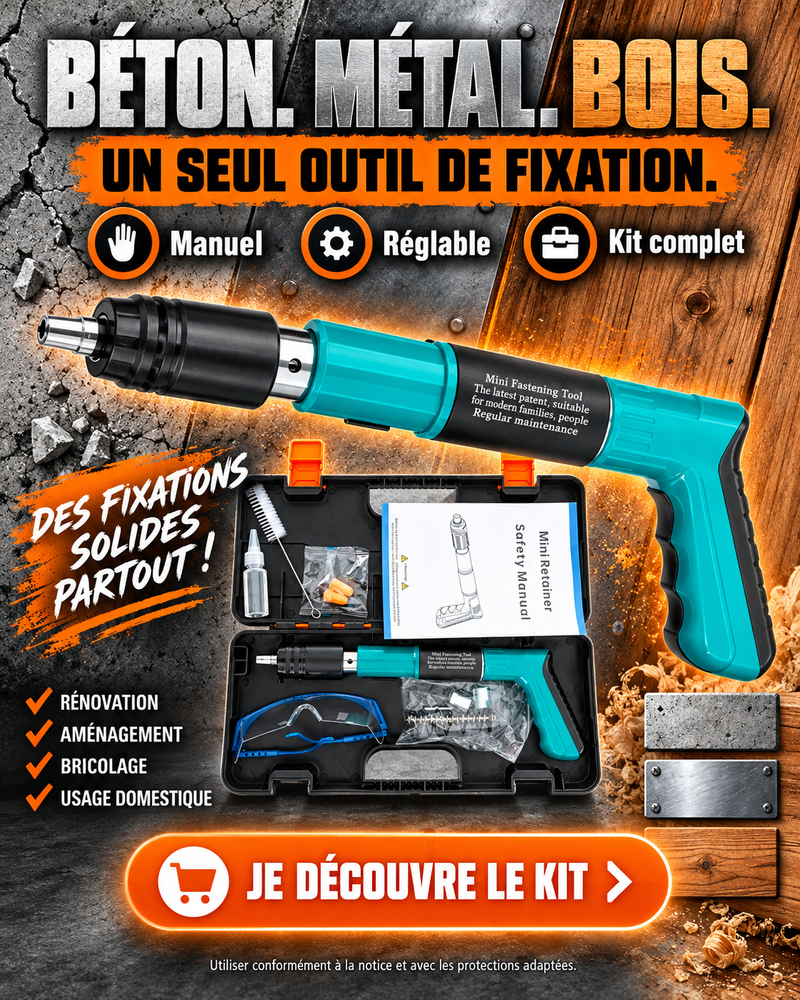 PISTOLET À CLOUS MANUEL-GN